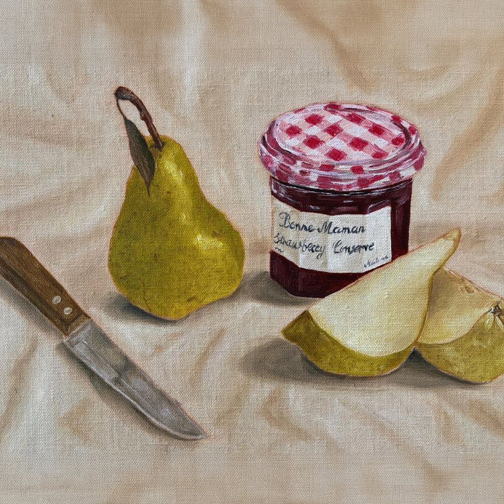 Pear Still Life