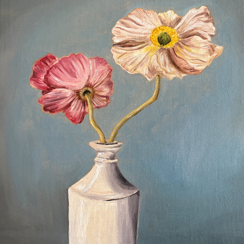 Two Poppies
